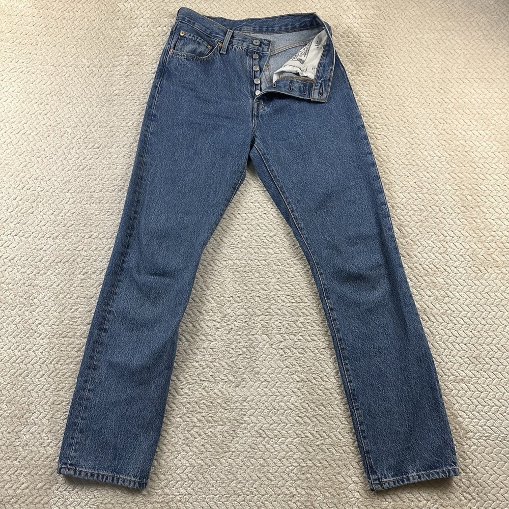 Levi's‎ 501 xx Jeans Womens 26X30 Button Fly Big E Denim 90's Americana Modern